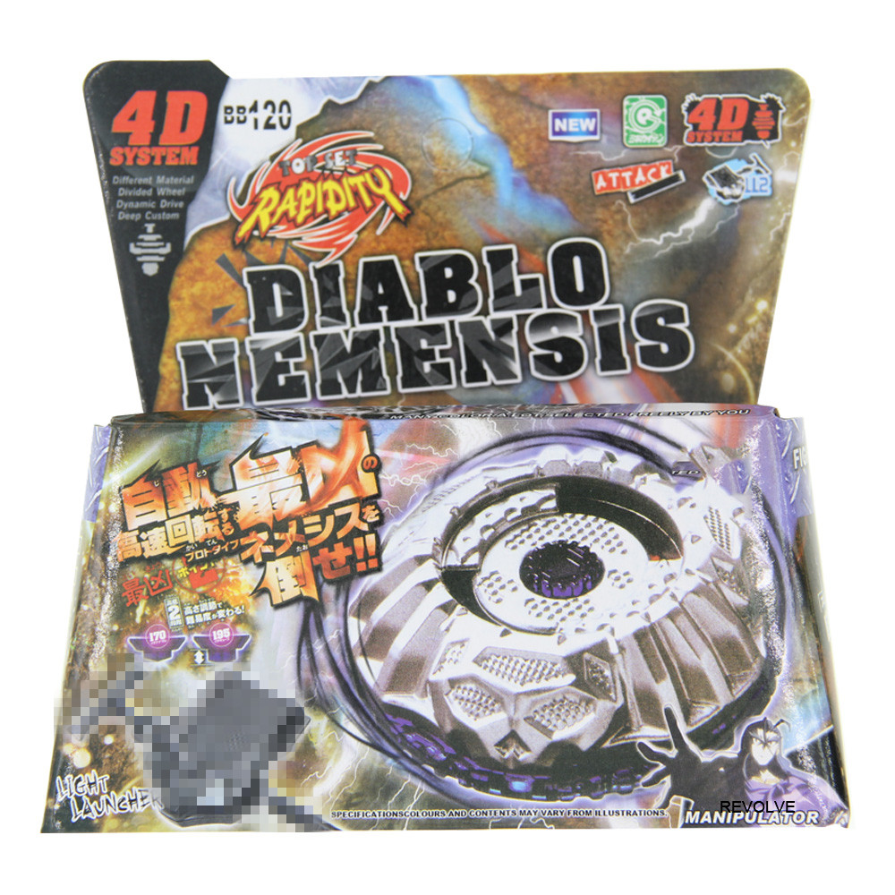Toupie Bayblades Burst BB-120 Proto nemжесы Metal Fury 4D Master Fusion Steel