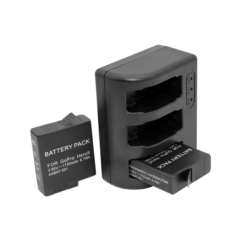 Sports camera accessories Go Pro 5 AABAT-001 battery charger for gopros hero5 hero6 Hero7 hero8