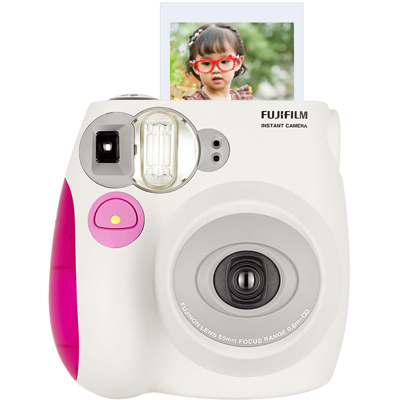 Fujifilm Instax Mini 7s мгновенная пленочная камера розового цвета