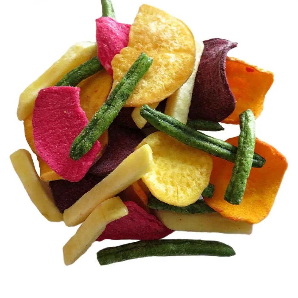 Vacuum Fried mixed vegetable chips,fruit chips