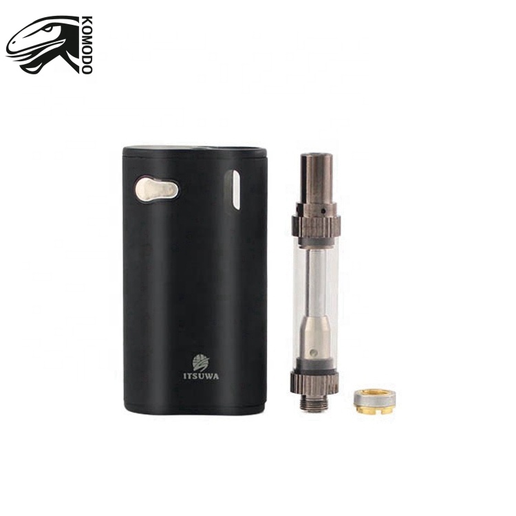 Оригинальный Itsuwa мини 2N1 Vape Mod Starter Kit 1000 мАч переменное напряжение Подогрев батарея с. 5 мл Liberty V1 картридж