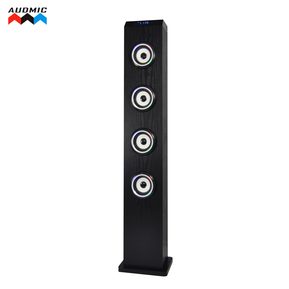 Audmic USB TF FM-радиоприемник, колонки с беспроводной подставкой