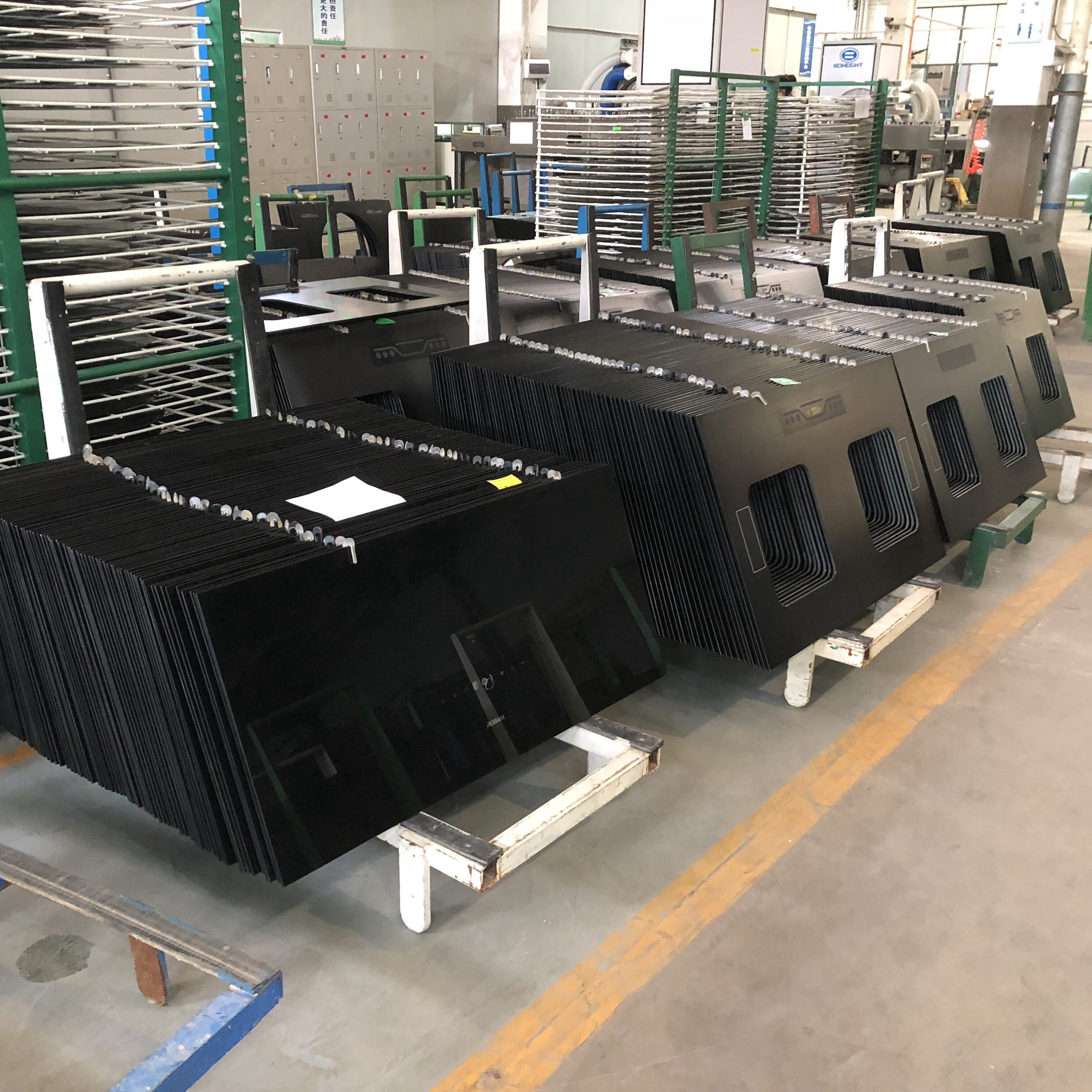 6 мм закаленное стекло для газовой плиты с шелкографией