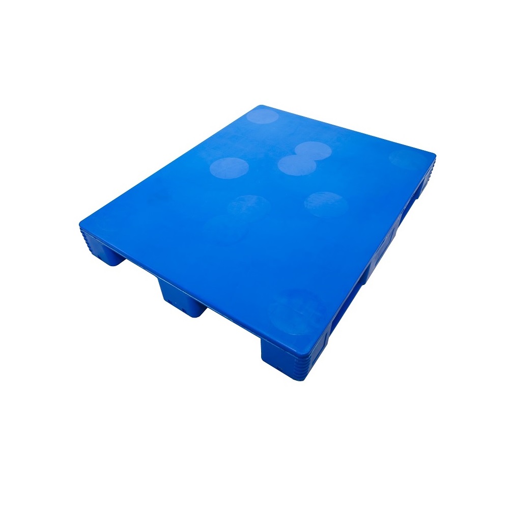 Сильная промышленность склад HDPE/PP пластмассовых плоский поддон