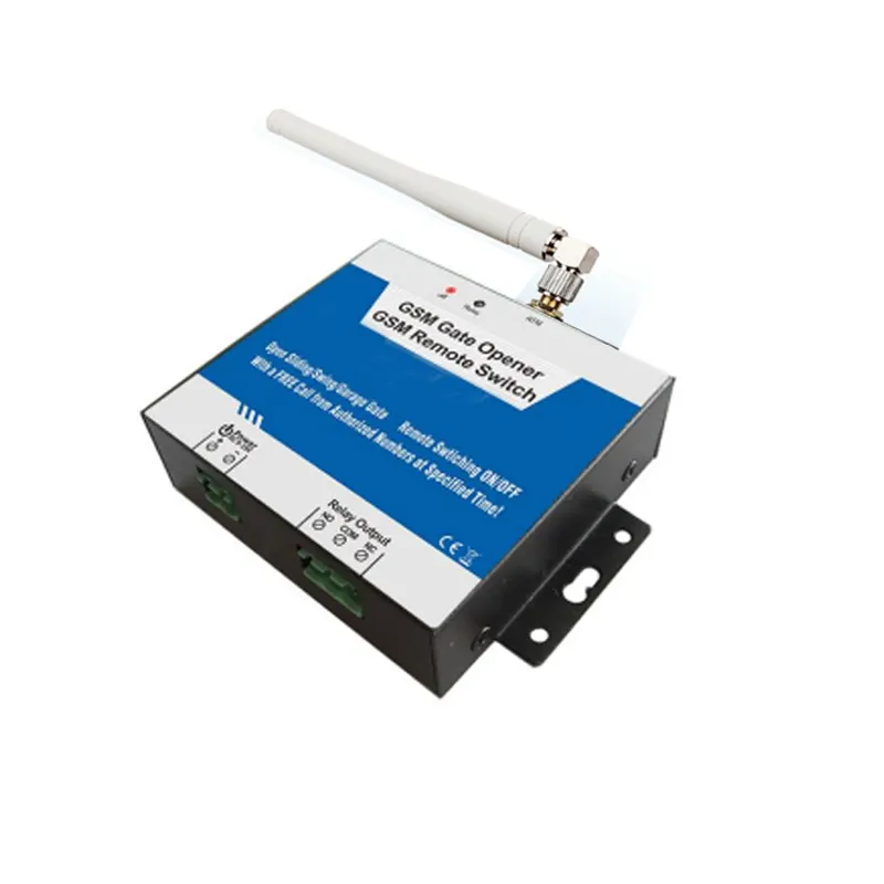support 2G/3G/4G GSM receiver for gate opener 2 channels