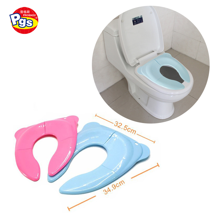 New fashion design travel toilet cover folding potty kids training toilet seat