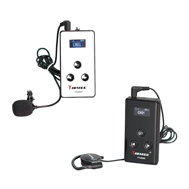 YARMEE Tour guide system Audio Guide System For Museum Wireless Audio Tour Guide System For Museum Classroom Church YT200