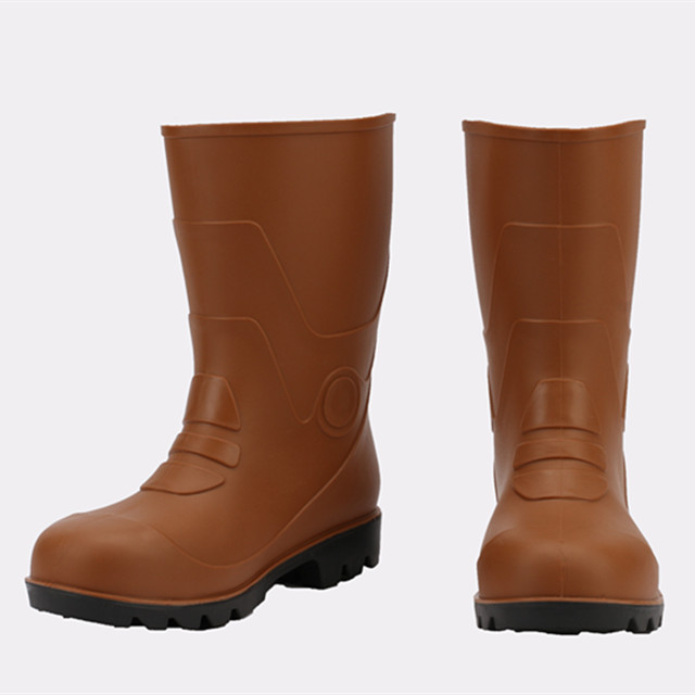 Резиновые защитные сапоги рабочие ПВХ gumboots