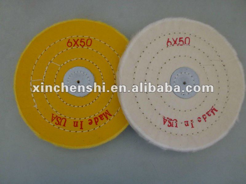 Полировальное колесо из хлопчатобумажной ткани CS 4 "x50