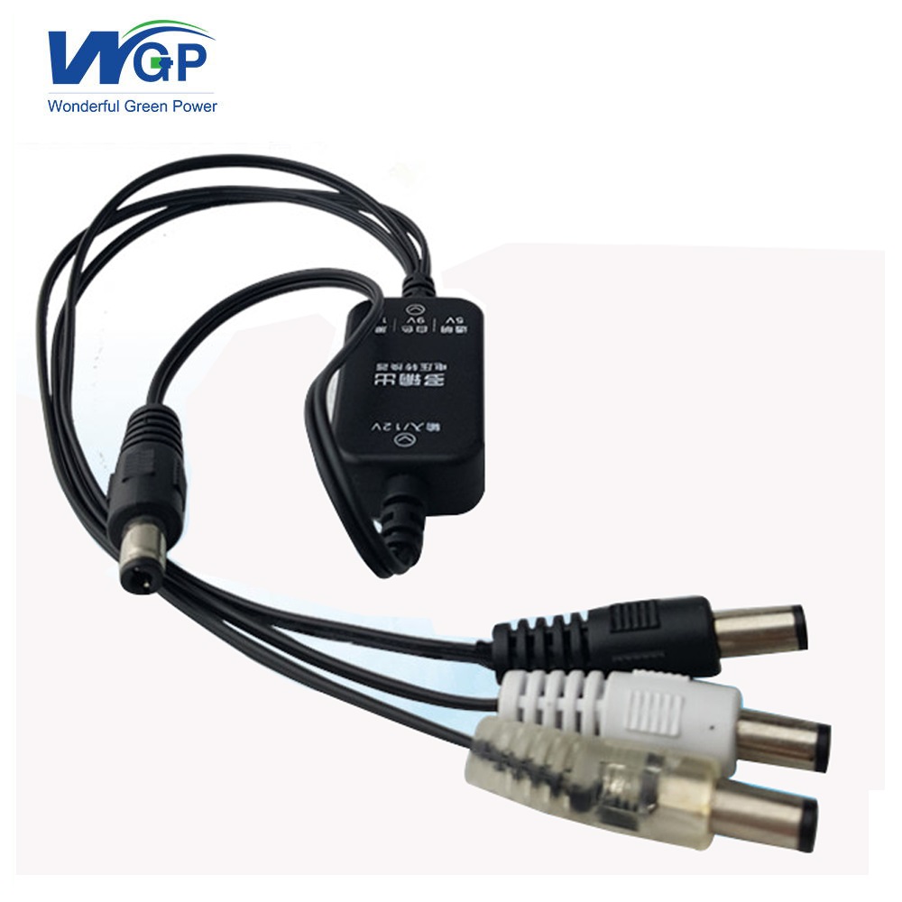 Data wire transformer charge power cable dc 12v to 5v 9v 12v step down dc dc converter cable
