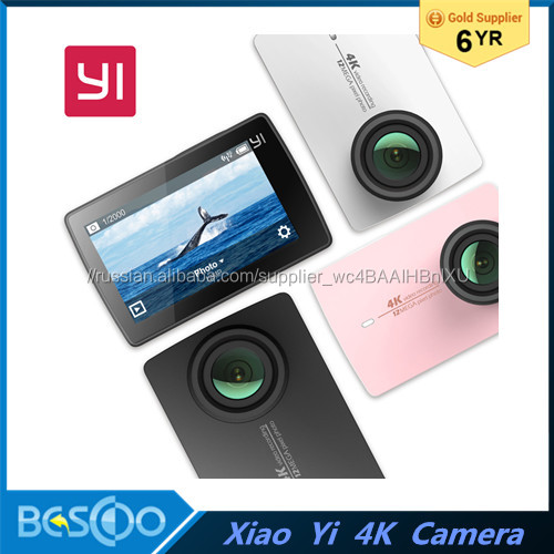 Оригинал Xiaomi 4К Действий Камеры 2 Ambarella A9SE 12MP CMOS Xiaoyi Спорт Камера 2.19 "155 Градусов WI-FI