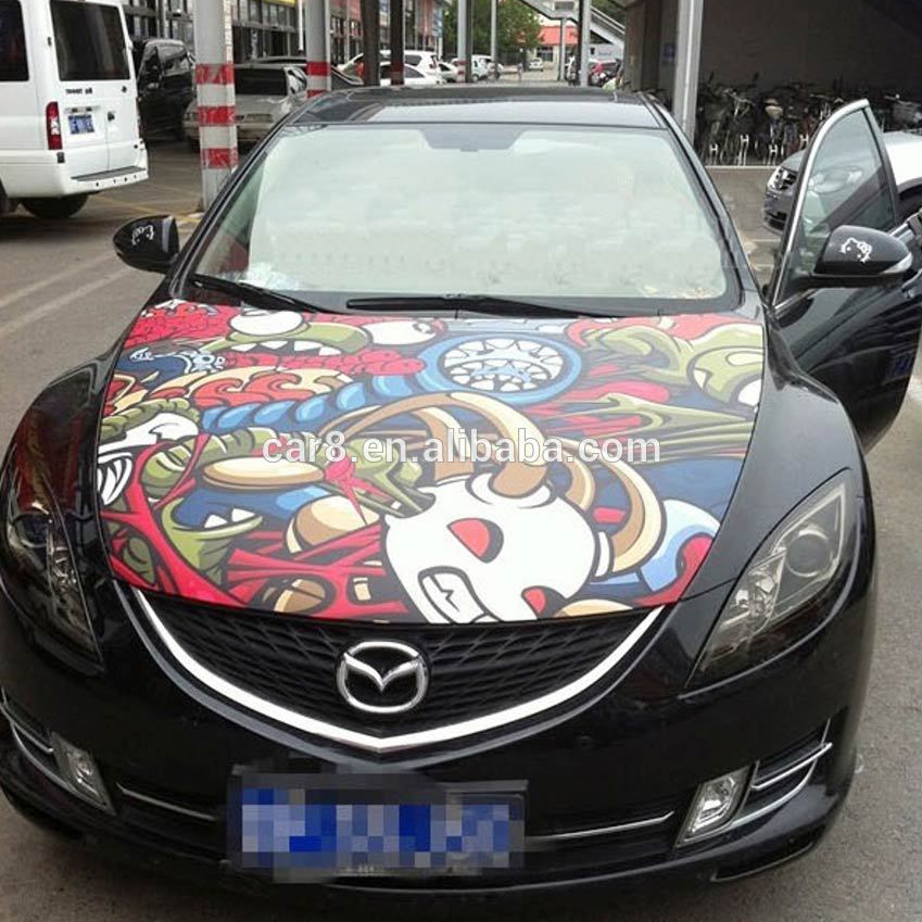 Наклейка Carlas bomb car wrap designs 1,52*10M, художественная виниловая наклейка, пленка