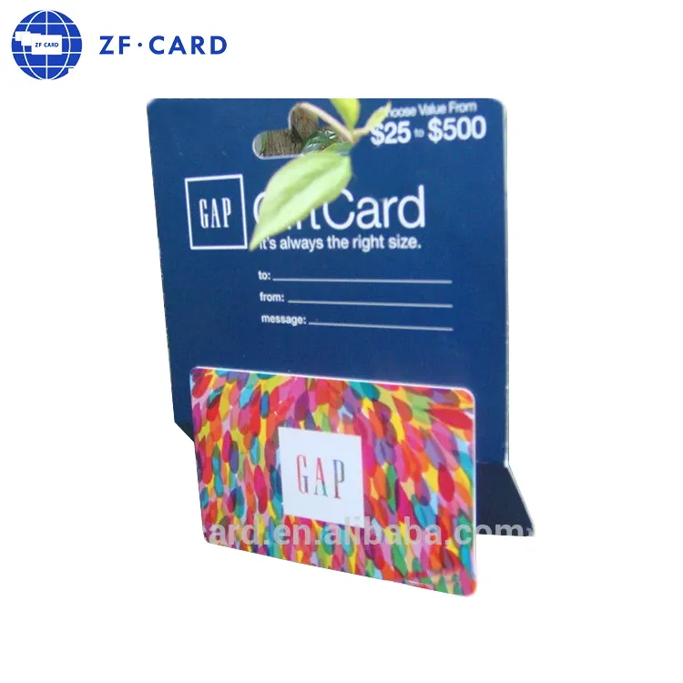 High Quality and Best Printing Gift Card With Backers