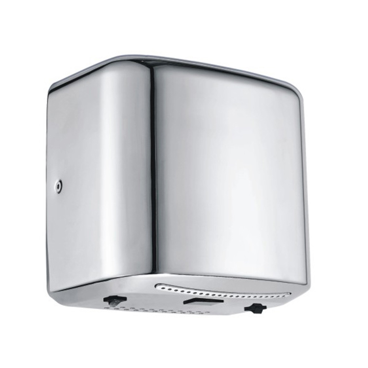 Factory Direct Supply Bathroom Stainless Steel 1000W Electric Uv Light Sensor Hand Dryer