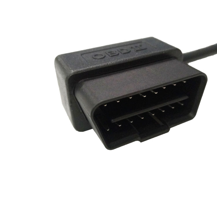 J1939 9 Pin к OBD2 адаптер кабель SAE J1939 тип 1 черный голланлская розетка мужчина к под углом 16 Pin OBDII Штекерный разъем для кабеля