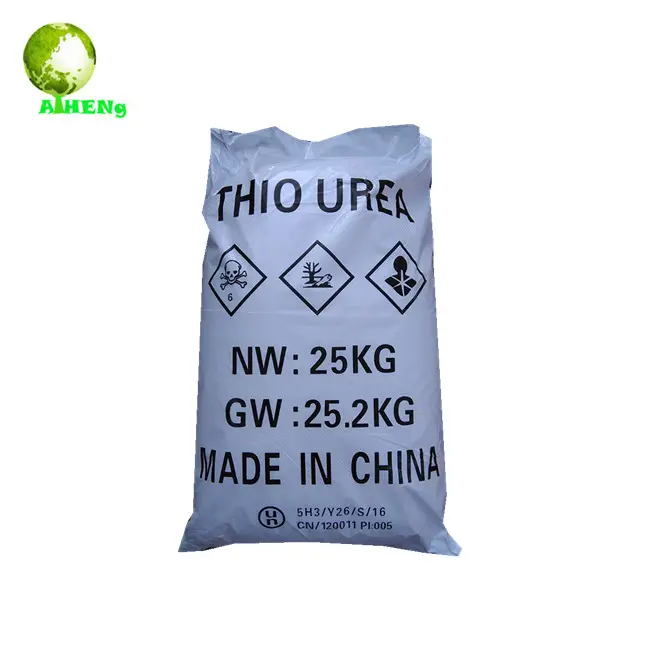 China best price CAS No. 62-56-6 industrial grade thiourea 99min for fertilizer use