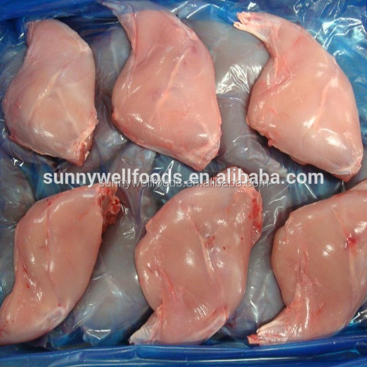 Замороженный кролик hindlegs костяный слой без кожи упакован