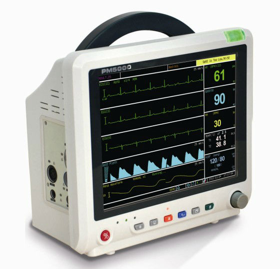 PM5000 портативный ETCO2 монитор пациента с параметрами ETCO2, ECG, NIBP, SPO2, RESP, TEMP, PR