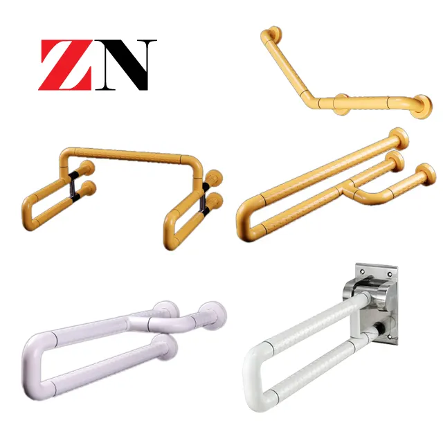 ABS or Nylon Bathroom Safety Grab Bar for toilet