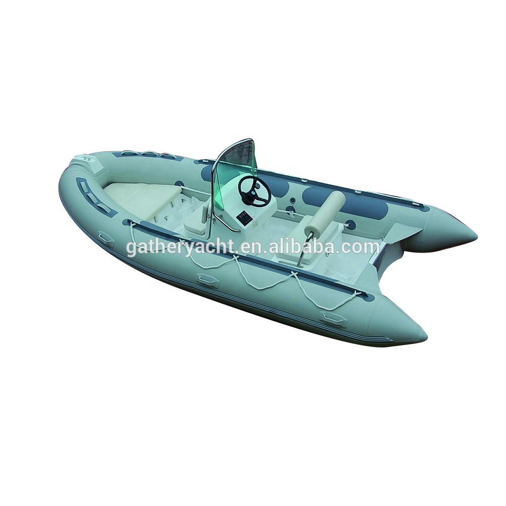 Ребристая высокоскоростная надувная лодка RIB430A
