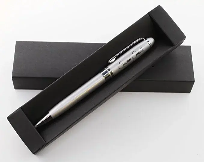 Custom Laser/Engraving LOGO Metal Ball Ballpoint Pen With Gift Box Gifts Pen Set