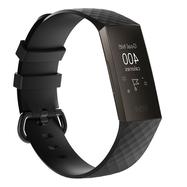 Replacement Accessory Sport band Watch Strap for FItbit Charge 3 Replacement Wristbands