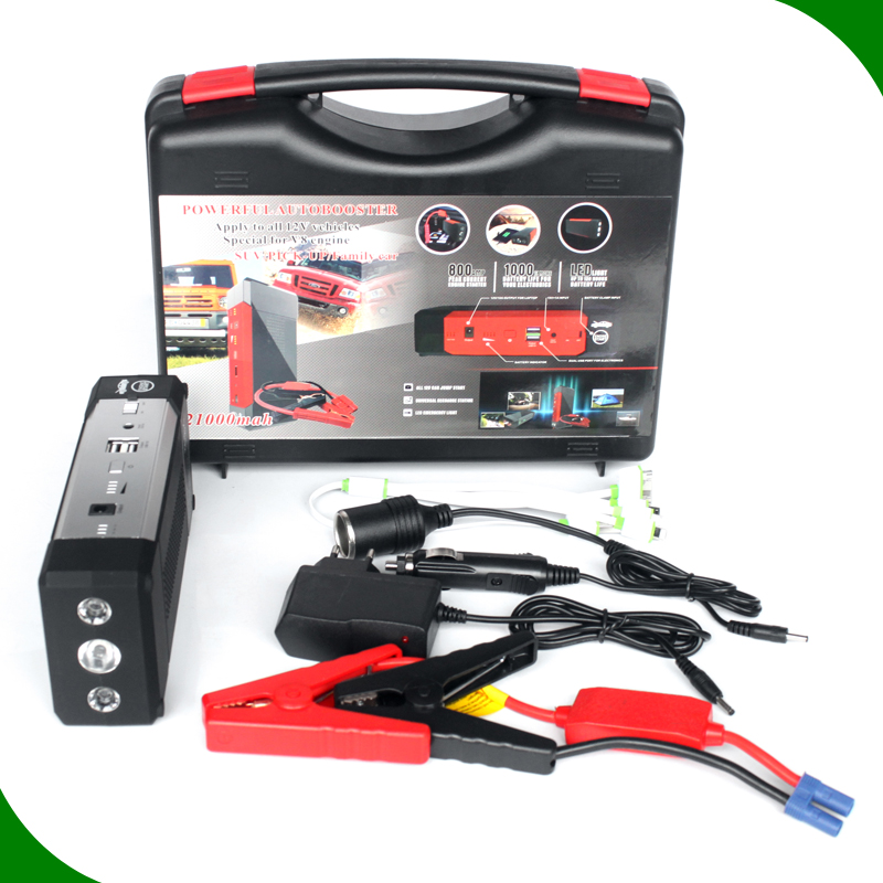 Портативный автомобиль аварийный аккумулятор стартер jumpstarter 12v 6.0L бензин и дизельные транспортные средства 1000A пиковые инструменты