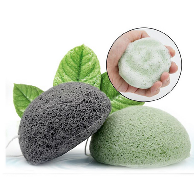 Горячая оптовая продажа 100% натуральная губка для мытья лица Konjac