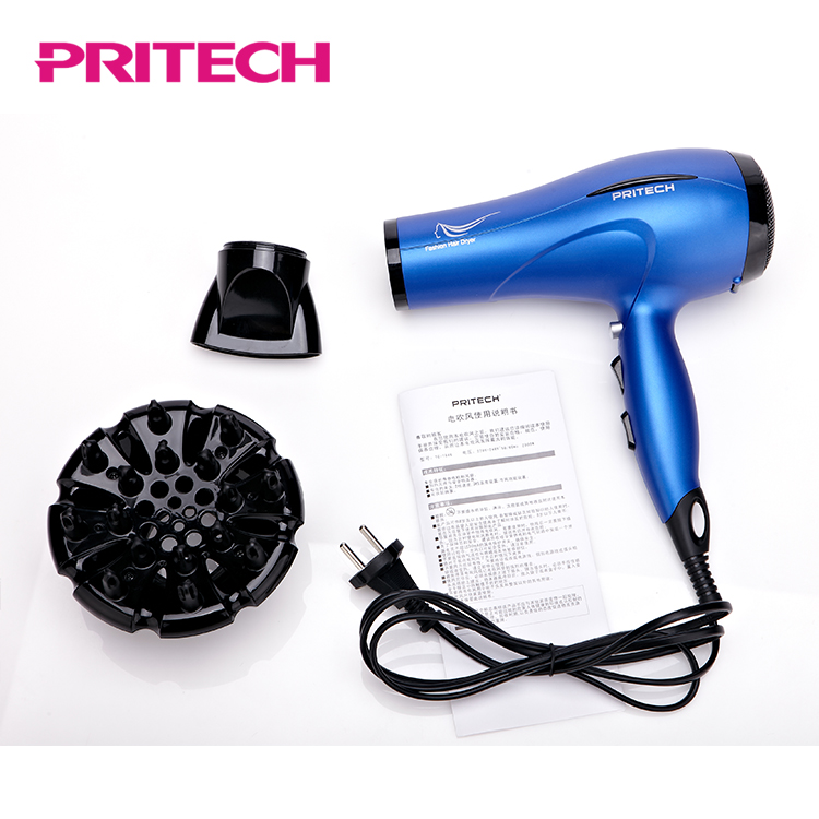 PRITECH 1800W 2000 Вт 2 скорости 3 температурных режима фен с предохранителем и универсальным питанием-от источника переменного или отрезать