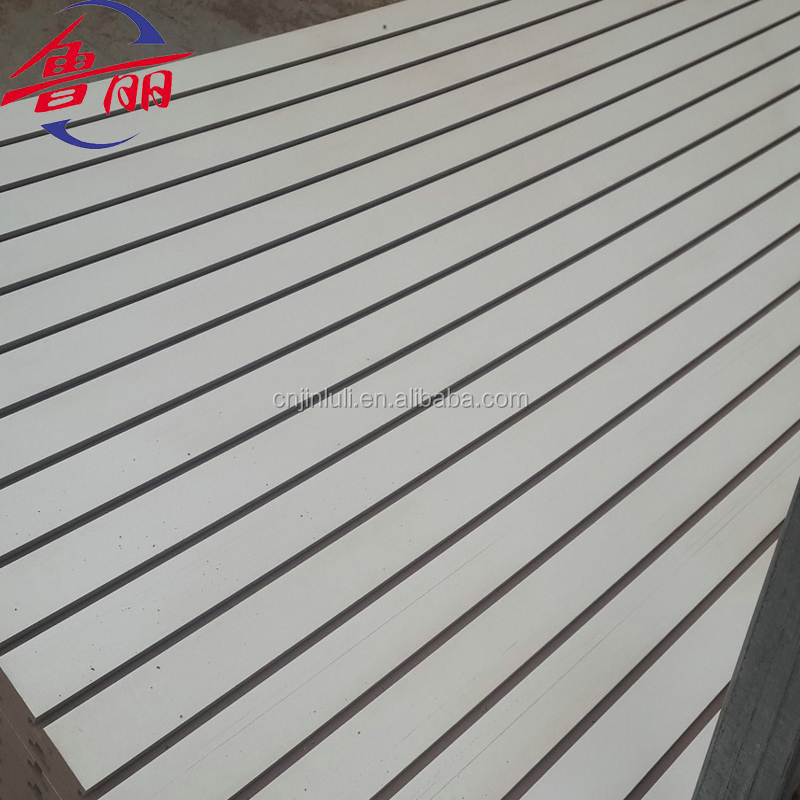 Щелевая плита MDF/Slat Wall MDF лист/слот mdf доска