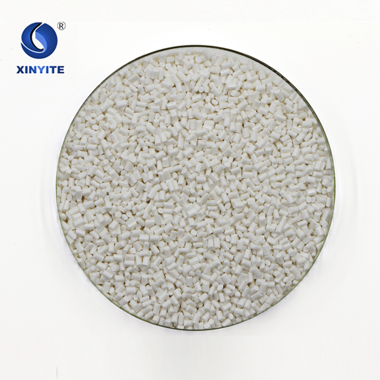 Flame retardant PC/ABS plastic granules for energy-saving led lamp cover