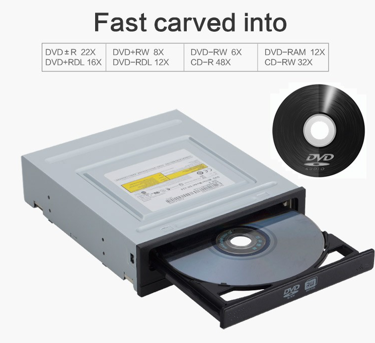 Горячая распродажа! 24X горелка/писатель/DVD-RW IDE/SATA для настольных ПК компьютер