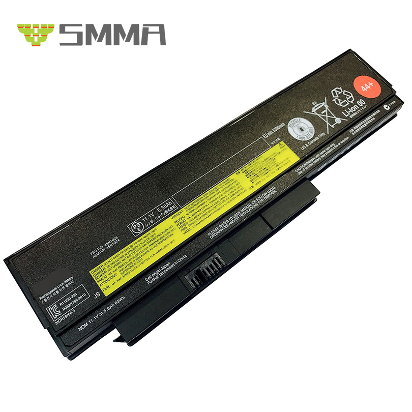 Аккумулятор для ноутбука Thinkpad X230 X230i X220 X220i 45N1025 45N1027 45N1029 42T4873 42Y4874, 63Wh 11,1 В 5200 мАч