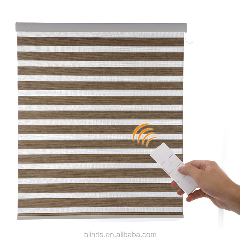 Latest Fashion High quality window Zebra Blinds and curtain accessories