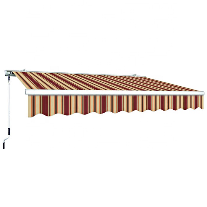 High quality deluxe retractable aluminium balcony awning