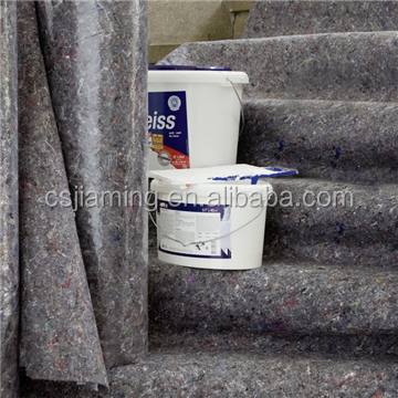 220g Dust floorprotect covering fleece painting felt coated non woven painter mat