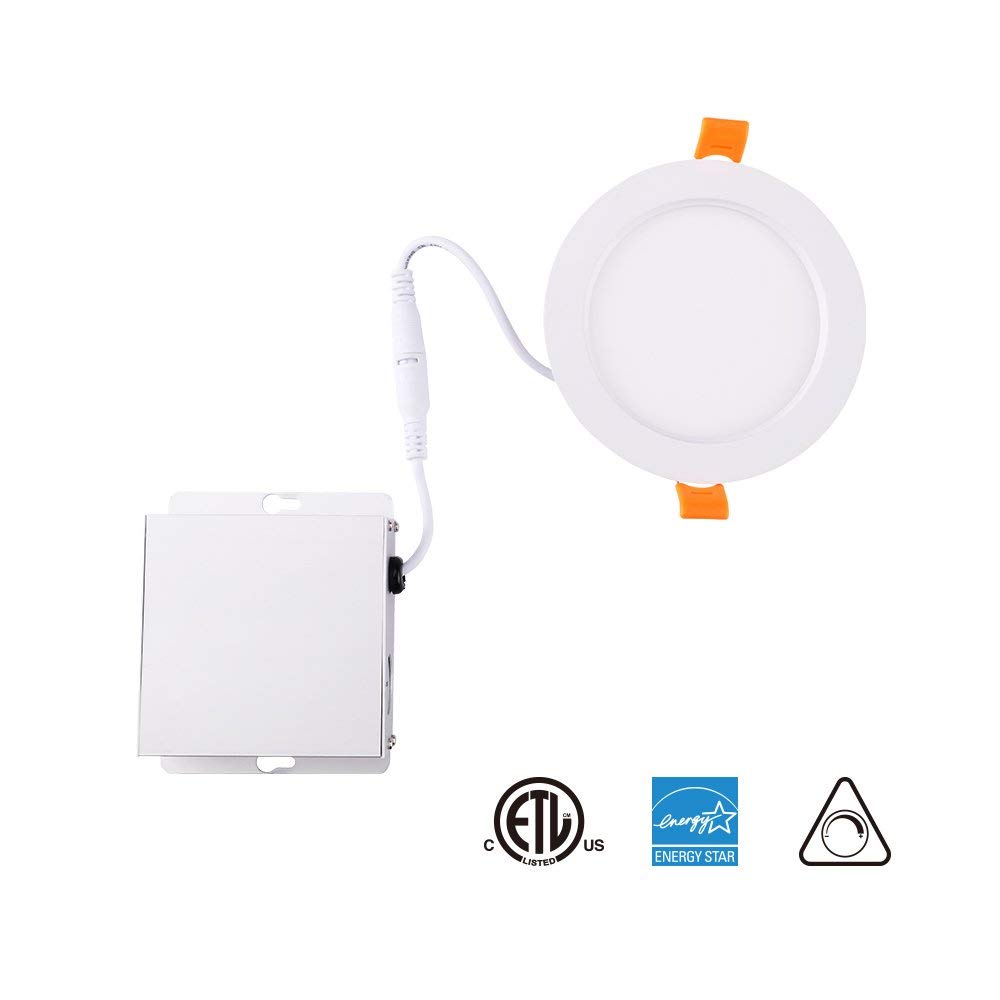 4" LED Slim Panel with Integrated Junction Box Retrofit Spot Light Kit