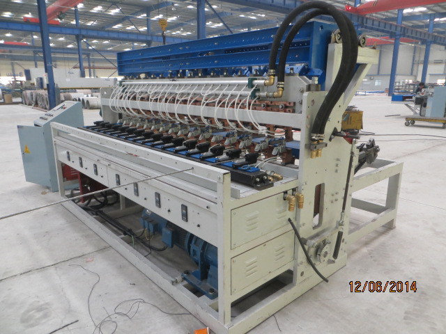 knitted stainless steel wire mesh concrete block making machine