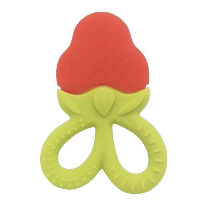 sensory teether rattle and sensory fruit teether toy