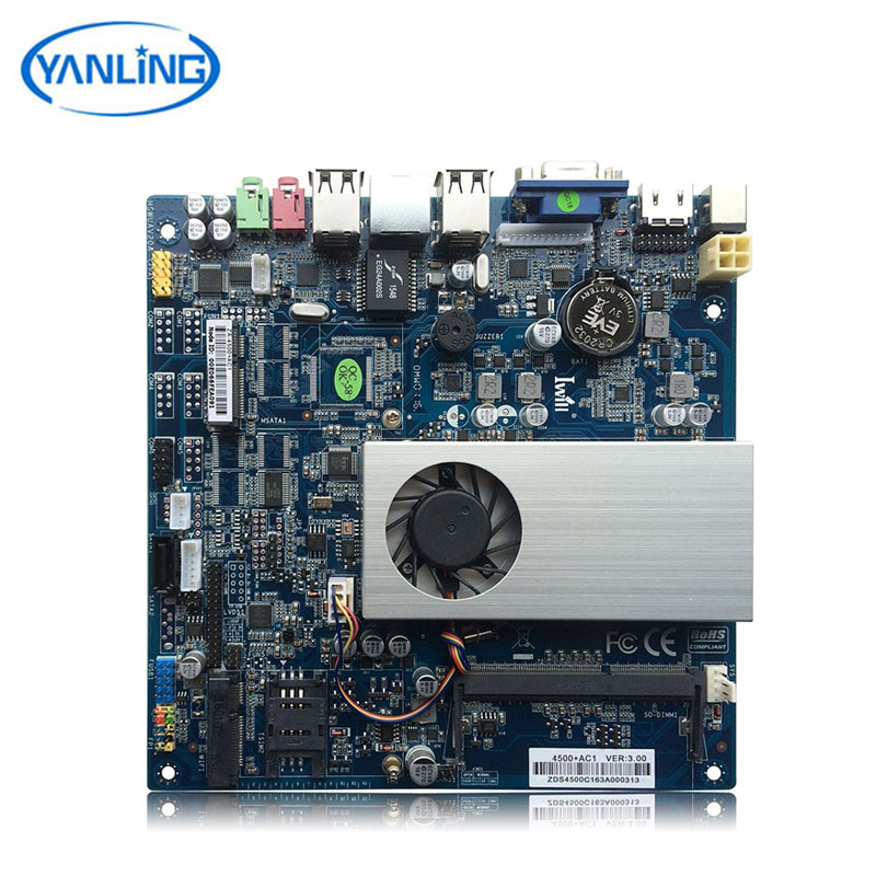 Intel Core i5 4200U двухъядерный тонкий мини-itx сетевая epic материнская плата с sim-слотом vga lvds порт