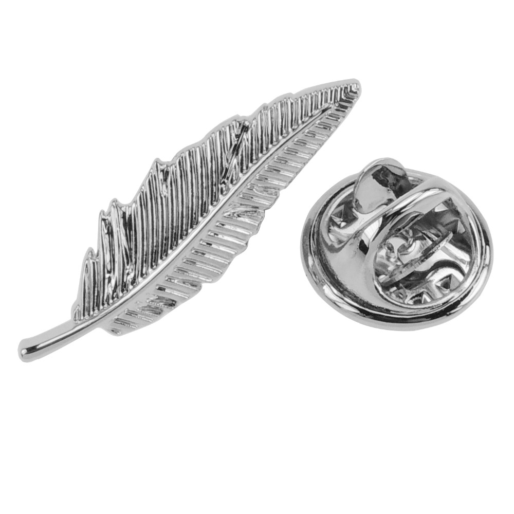 Aformen серебряные мужские перо лацкан
