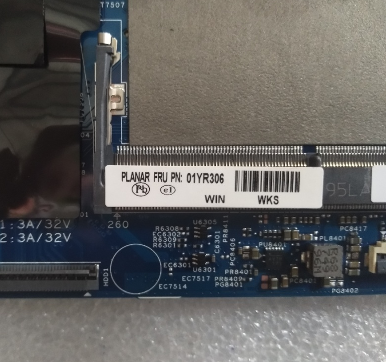 01YR306 материнская плата для ThinkPad P52S Системные платы i7-8650U Qu 2G AMT TPM2 vP