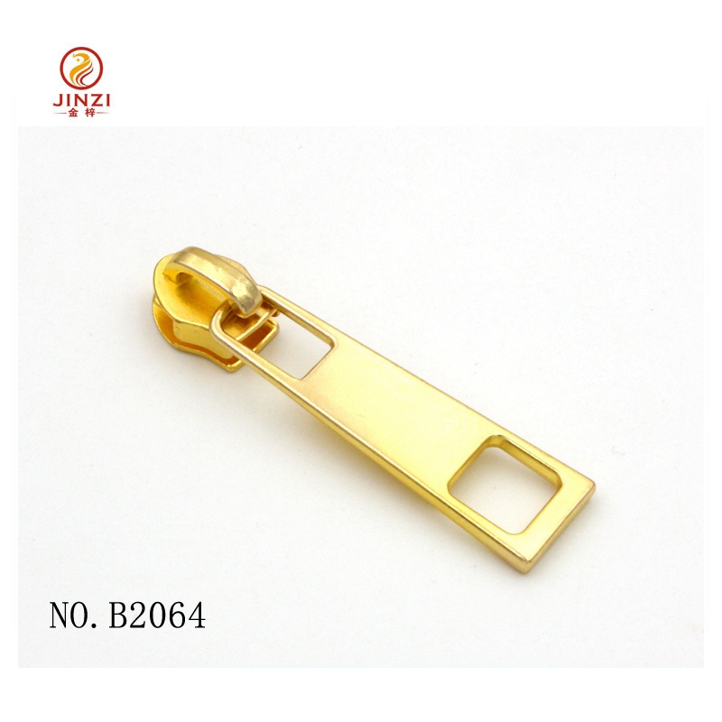 Wholesale custom metal bags zipper puller for garments