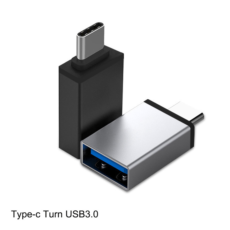 Лидер продаж Amazon, переходник OTG из алюминиевого сплава с разъемом USB A и разъемом типа C папа 3,0 типа C папа на USB A мама