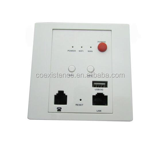 Настенный Встроенный Wi-Fi-роутер с функцией poe wps