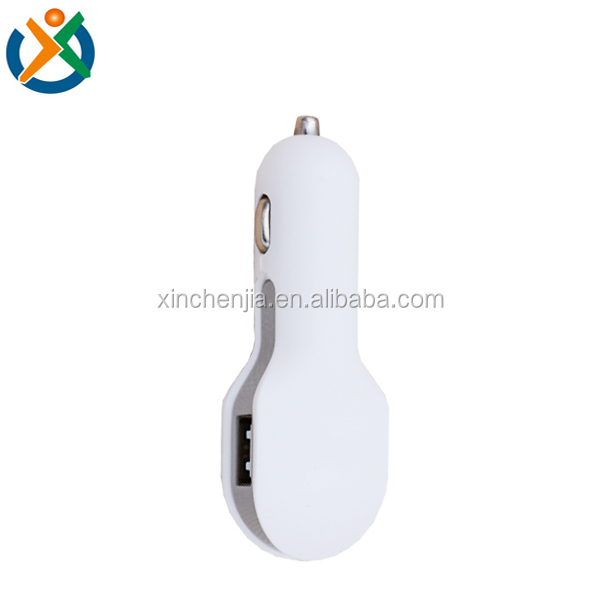 mobile charger 2 usb port 5V 2.4A electric car charger mobile phone