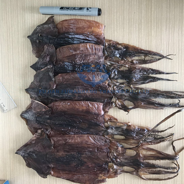 Сушеный черный кальмар, круглая заводская цена