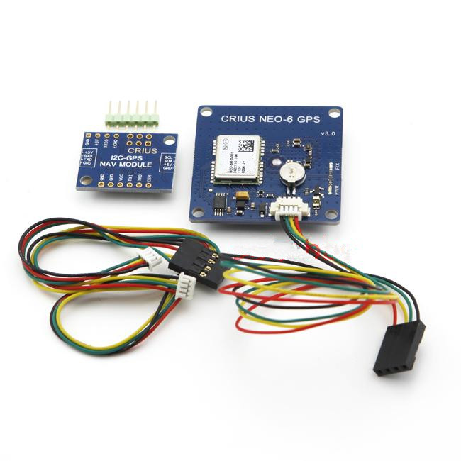V3.1 GPS NEO-6M модуль + I2C-GPS навигационная плата 1