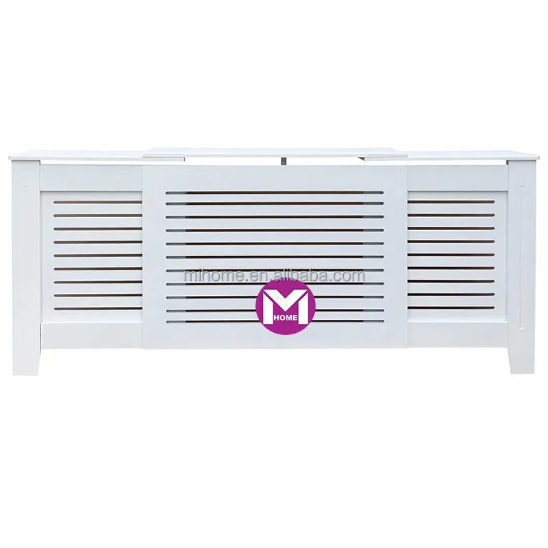 extended MDF radiator heater cover for office use