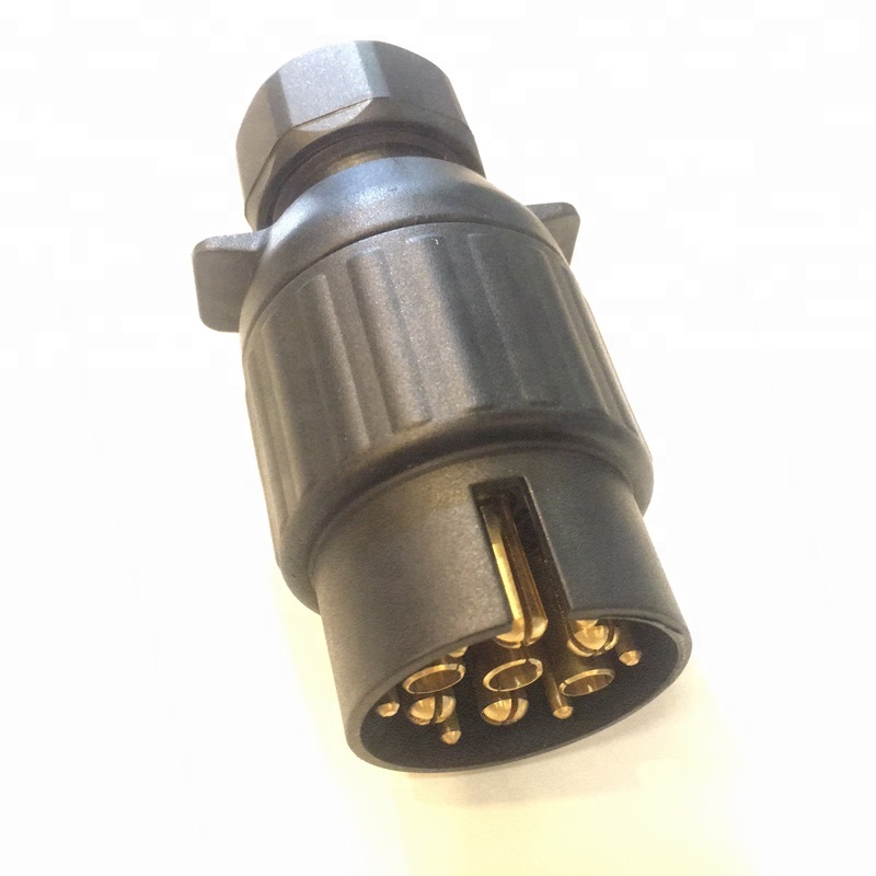 Бесплатный образец высокое качество и низкая цена sles 12v 7 пин пластиковый трейлер разъем